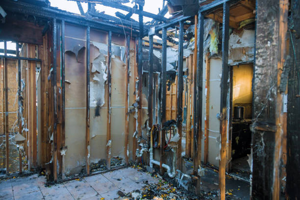 Professional Soot Cleanup technician working in Baldwin Park, CA